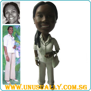 Full Custom Female Bobblehead Figurine